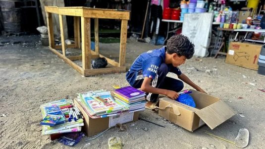 Curso escolar en Gaza: aulas entre ruinas